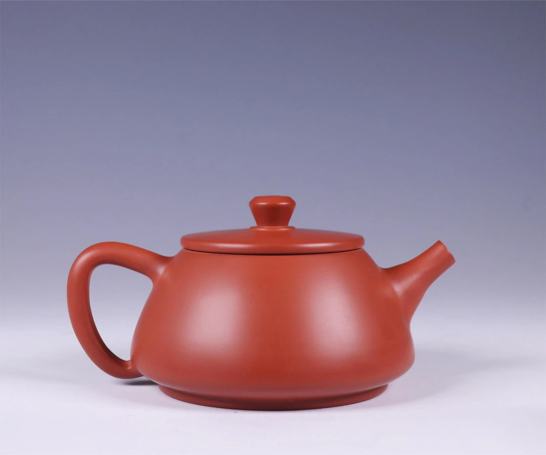 建水紫陶纯手工茶壶（壶型随机发）