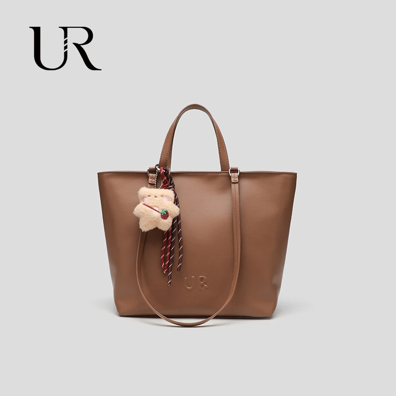 【工厂直销】UR新款复古森系手提菜篮子经典款休闲百搭女士斜挎包