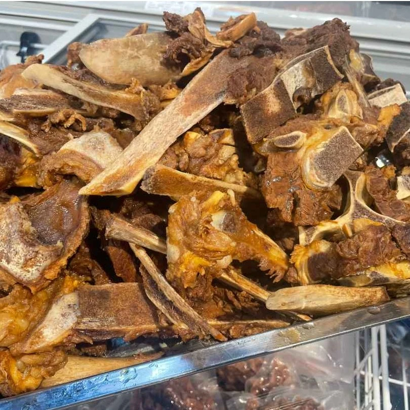 【特制酱香牛骨】口感：香微麻微辣（1000g）