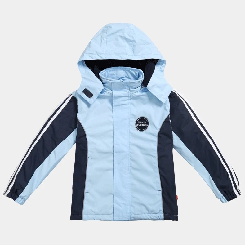 思明区小学男生女生风衣保暖伊嘉斯特运动风加绒透气