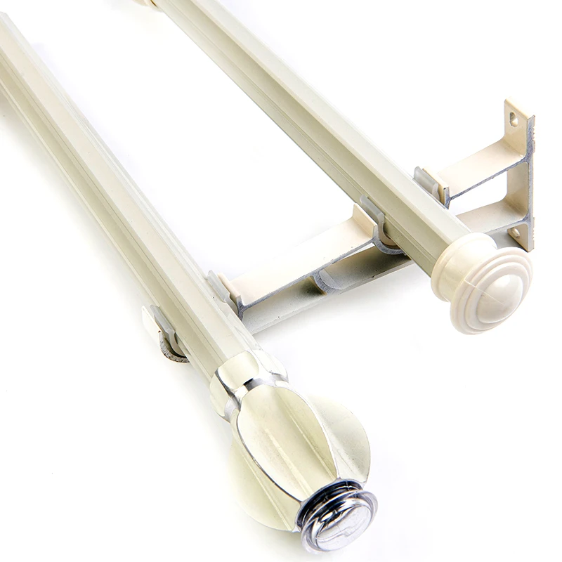 定制罗马杆不退换窗帘罗马杆默认侧装支架（超出两米截断发货）