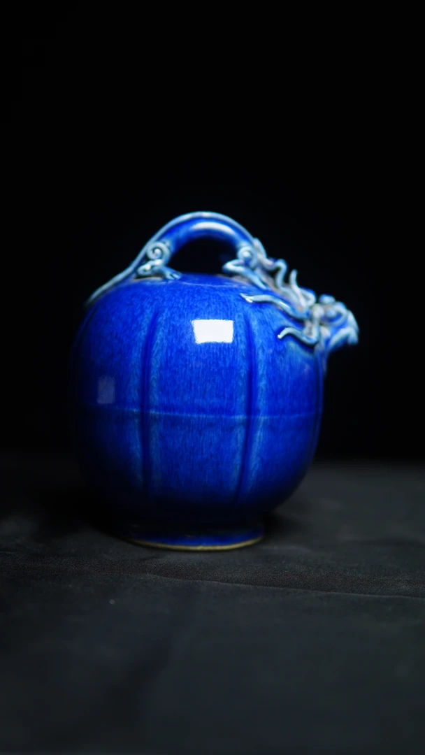 【禄丰堂珍藏】单色釉茶壶