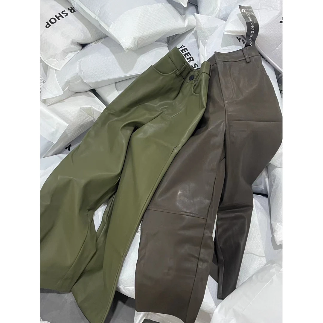 YEER·SHOP 这也是一条很nice的百搭皮裤气质！！