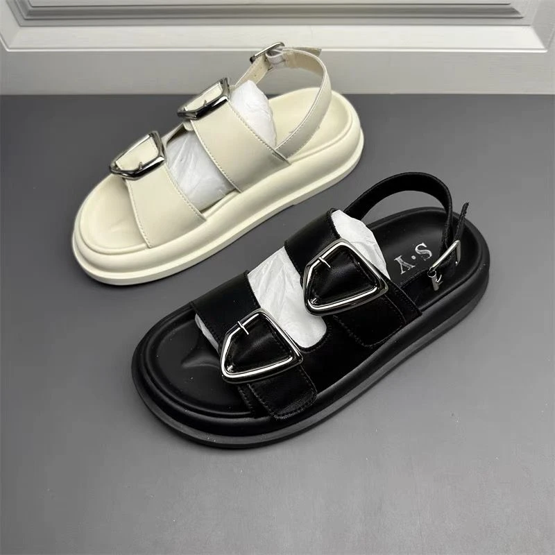 凉鞋时尚休闲百搭夏季软底外穿厚底