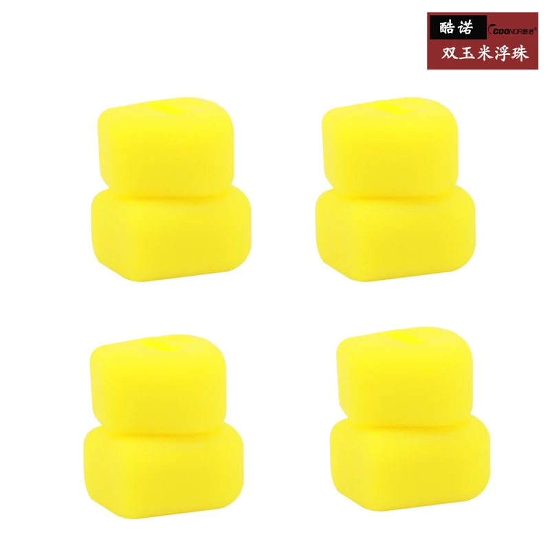 酷诺浮珠硅胶浮力玉米钓鱼【遣唐使甄选】适用于闹罗非虾蟹的水域