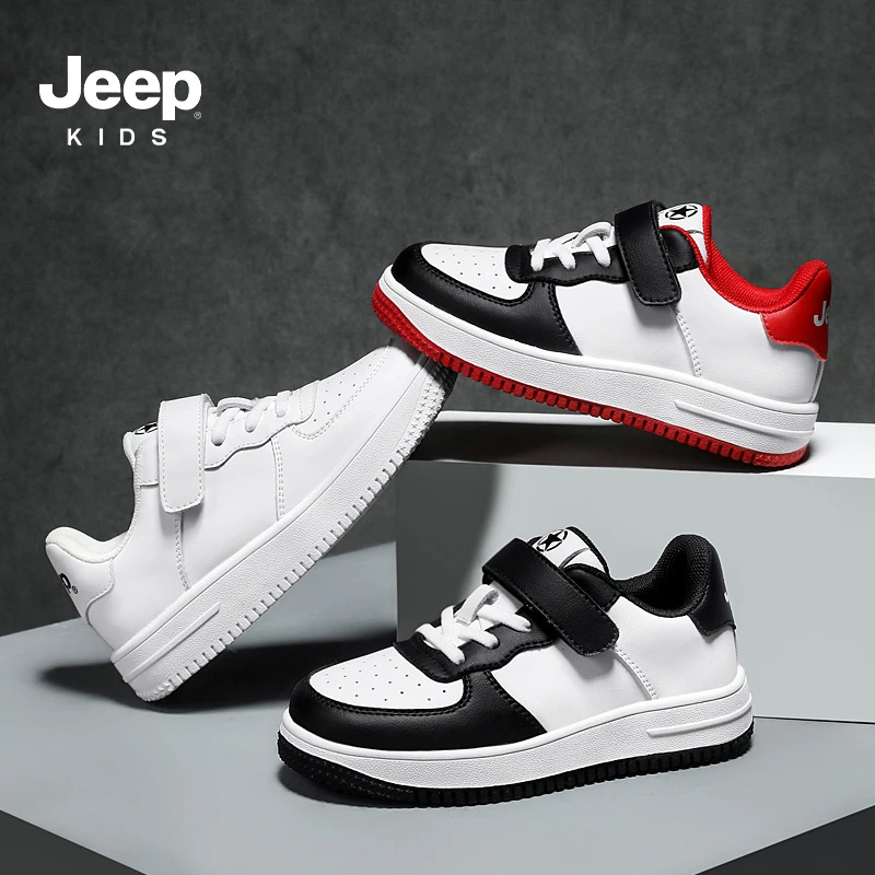 【JEEP】儿童鞋春夏季新款男童女童运动鞋时尚潮童防滑板鞋休闲鞋