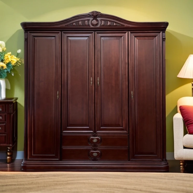 大连华丰家具集团大和系列实木衣柜 W188G