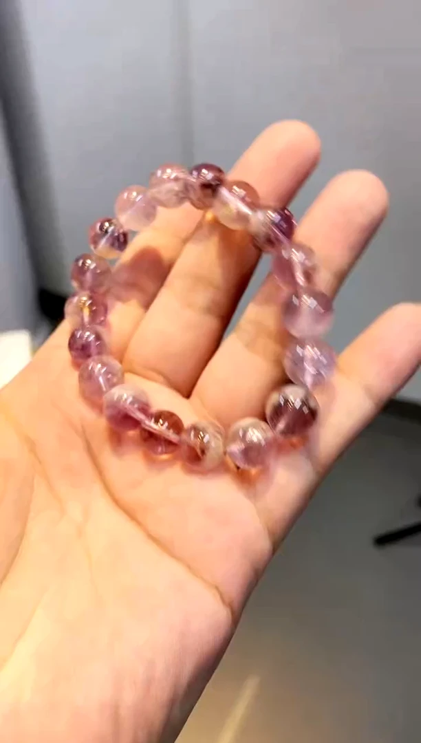 【闪购商品】水晶·未镶嵌紫闪灵11mm+