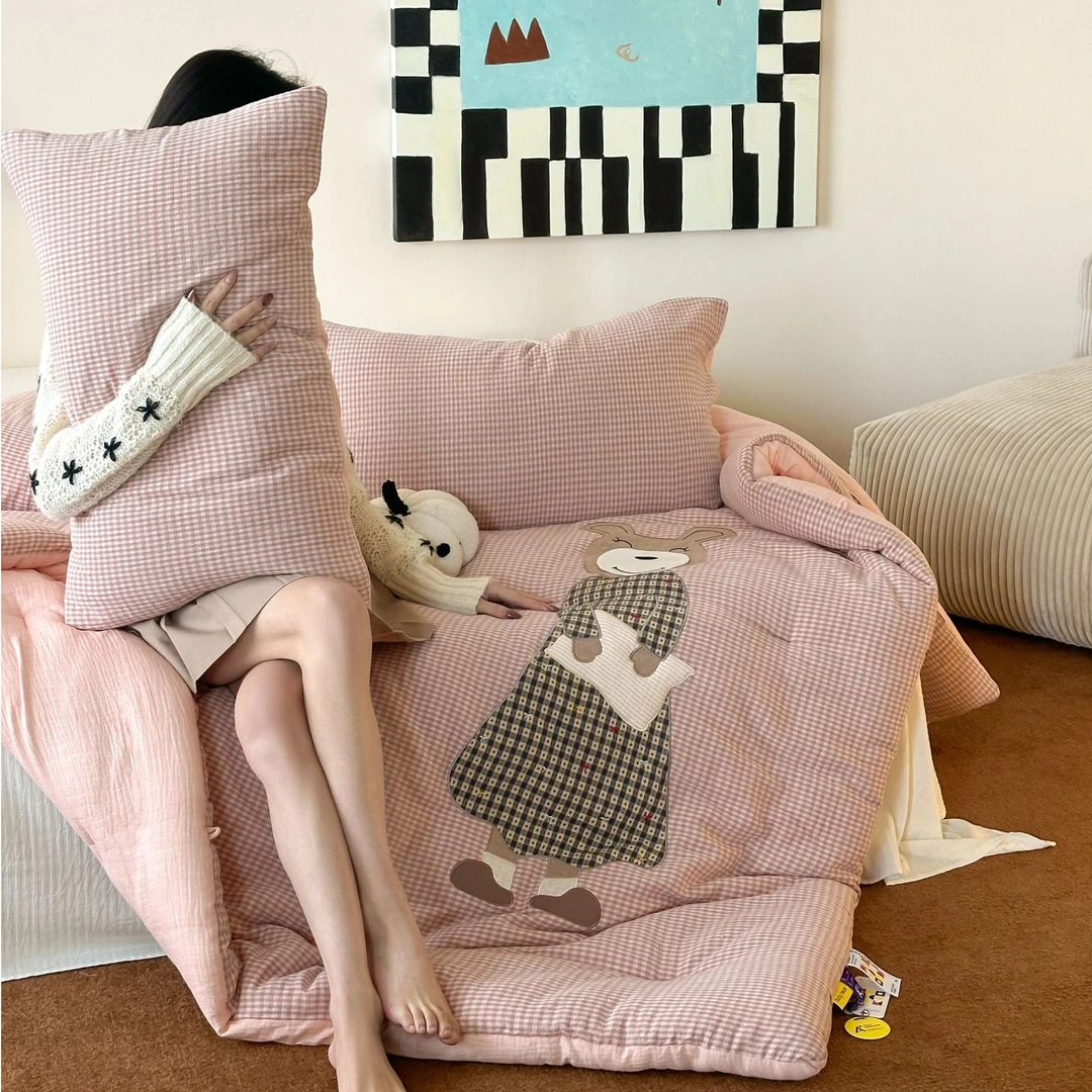 【格林】Baby house原创被芯 A类母婴全棉双层纱可机洗被子春秋冬被