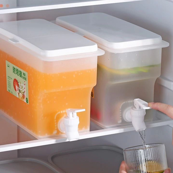 冰箱冷水壶带龙头家用凉大容量耐高温冷水桶冰夏凉茶水壶神器水果