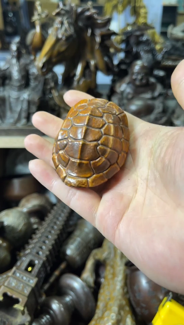 【闪购商品】把玩龟壳 案台摆件  物品摆件