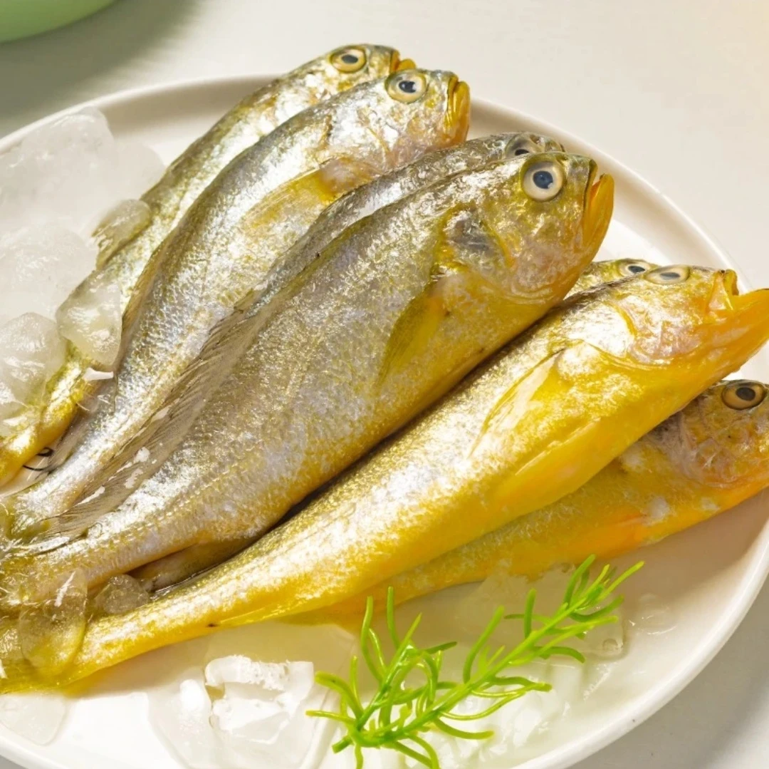 野生黄花鱼（10-12条左右/斤）4斤装速冻发货