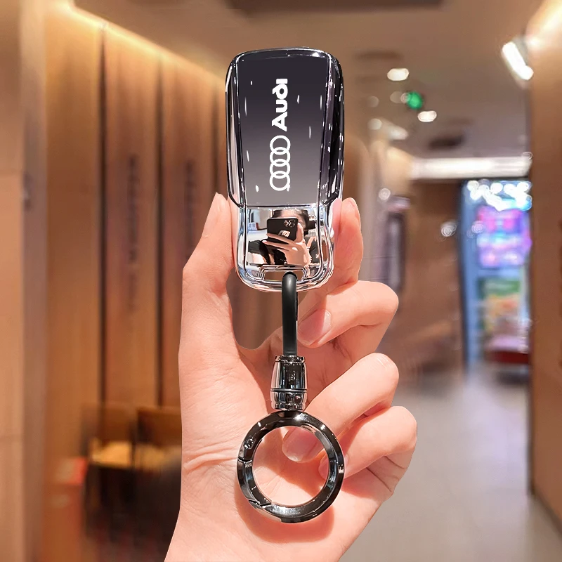 奥迪a4l钥匙套2024款q5l车a5高档s4壳tt新a6l车钥匙保护套