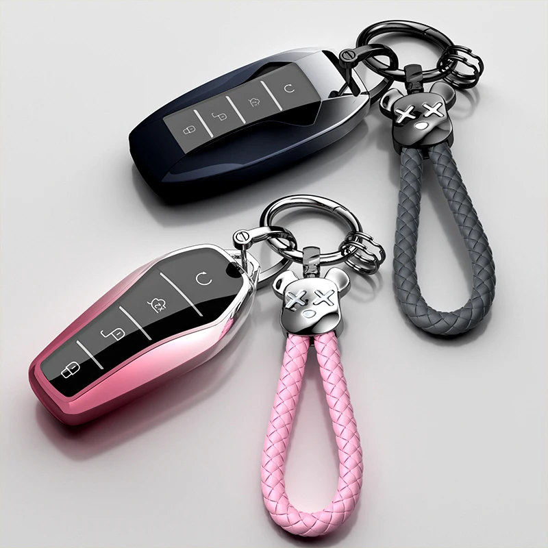 比亚迪汉钥匙套 秦plusdmi宋pro宋l唐元驱逐舰05海鸥海豚版扣