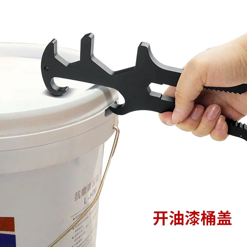 10合1 第三代十合一多功能扳手开桶盖神器喷涂机维修扳手结实耐用