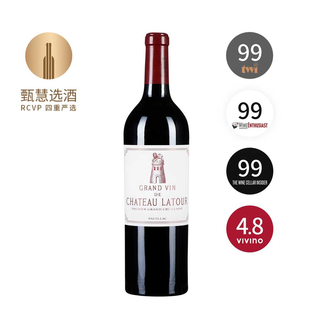 甄慧选酒拉图酒庄红葡萄酒2015 13%vol 750ml 法国