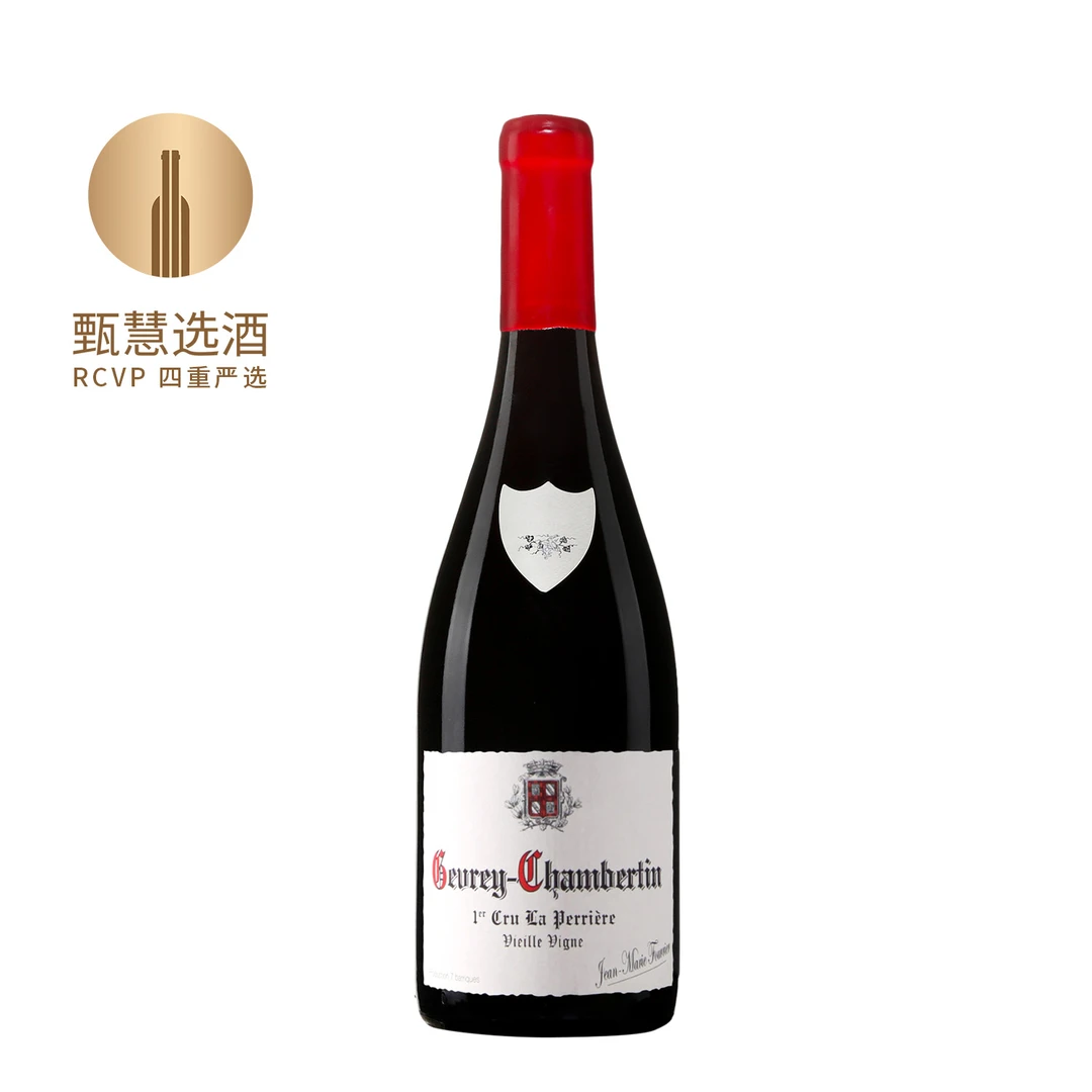 傅立叶热夫雷香贝丹一级园佩丽老藤红葡萄酒2020 13.5%vol