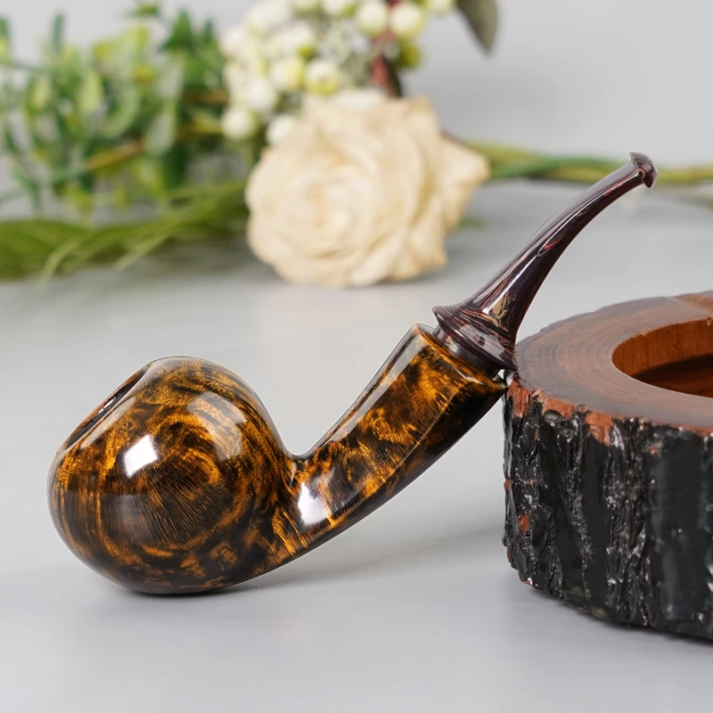MUXIANG/木香石楠木手工烟斗苹果河豚烟斗石楠根烟具实木烟锅烟袋