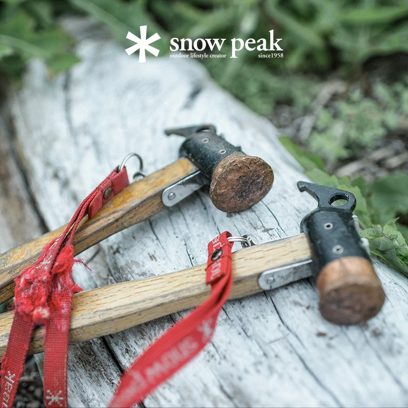 snowpeak雪峰sp露营户外帐篷营槌铜起钉锤子榔头营锤N-002/N-001