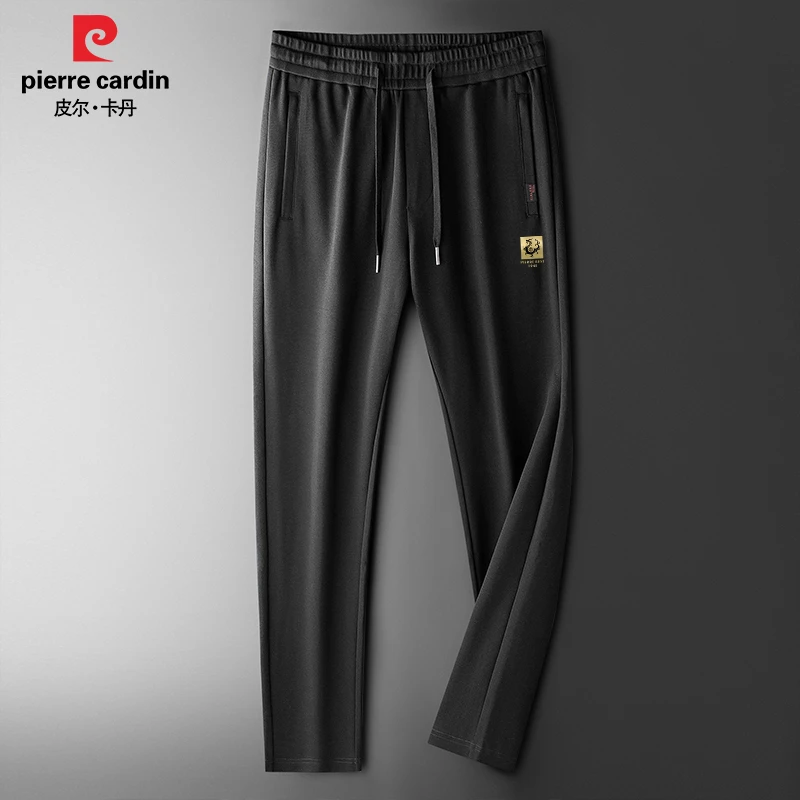 皮尔卡丹【大码男装】春季肥佬男士宽松弹力休闲裤时尚下装PD20070