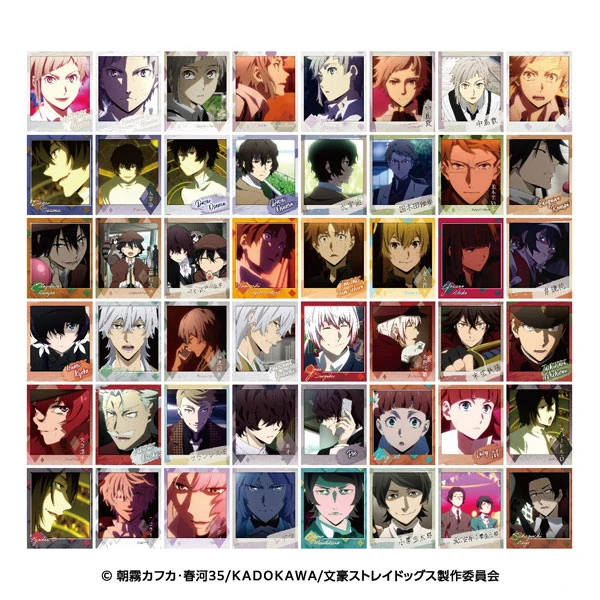 文豪野犬 SQmore 第一第二弹 拍立得  盲盒