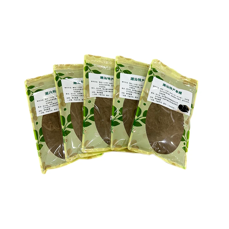 潮汕特产烧仙草干黑凉粉草粿粉果冻正宗草粿龟苓膏烧仙草新鲜草干
