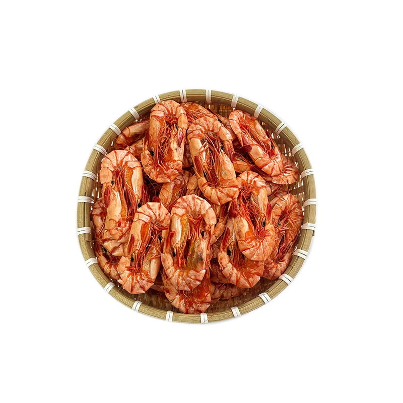 海山本港中九节虾中对草虾海虾开袋即食海鲜干货做菜佳品500克