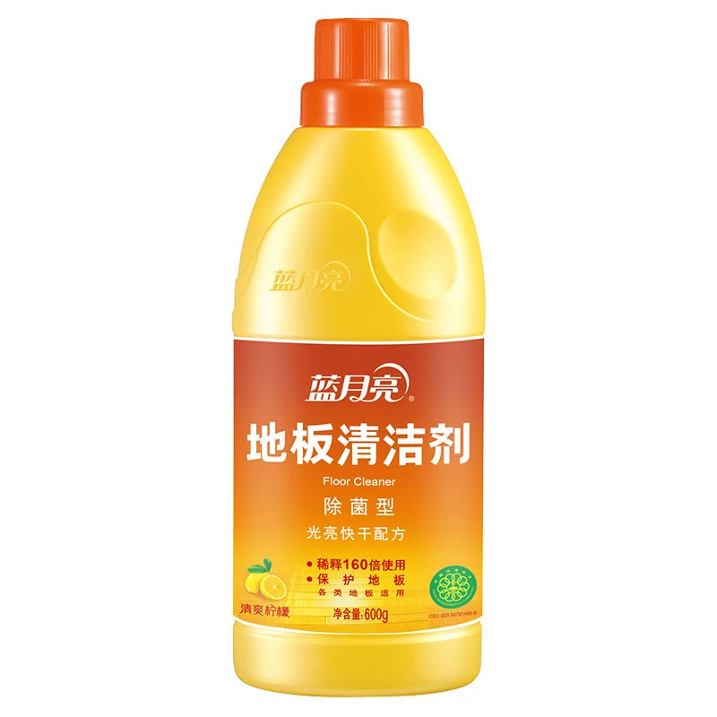 蓝月亮光亮快干配方地板清洁剂600g