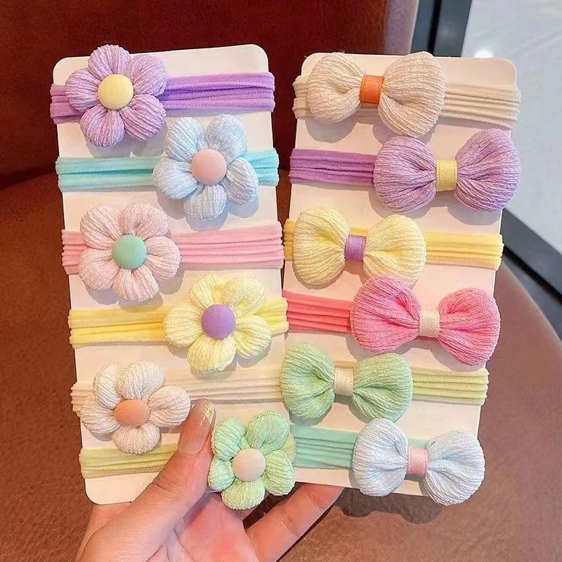 儿童皮筋不伤发橡小女孩头绳高弹力耐用女童编发发绳儿童发绳发圈