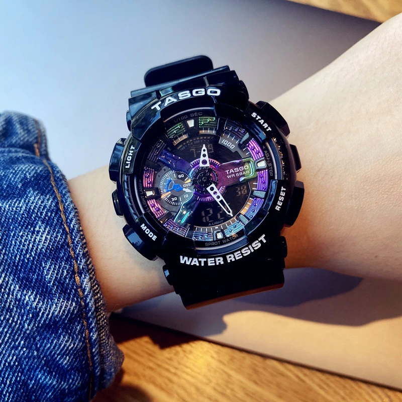 手表男女学生潮流夏季初高中独角兽电子表男士机械运动型新款防水