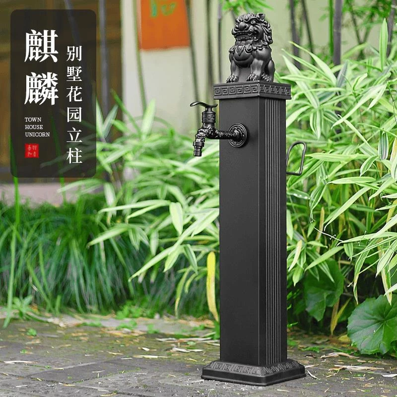 户外立柱水龙头全铜立式防冻裂防冻水管室外花园浇花庭院落地水栓