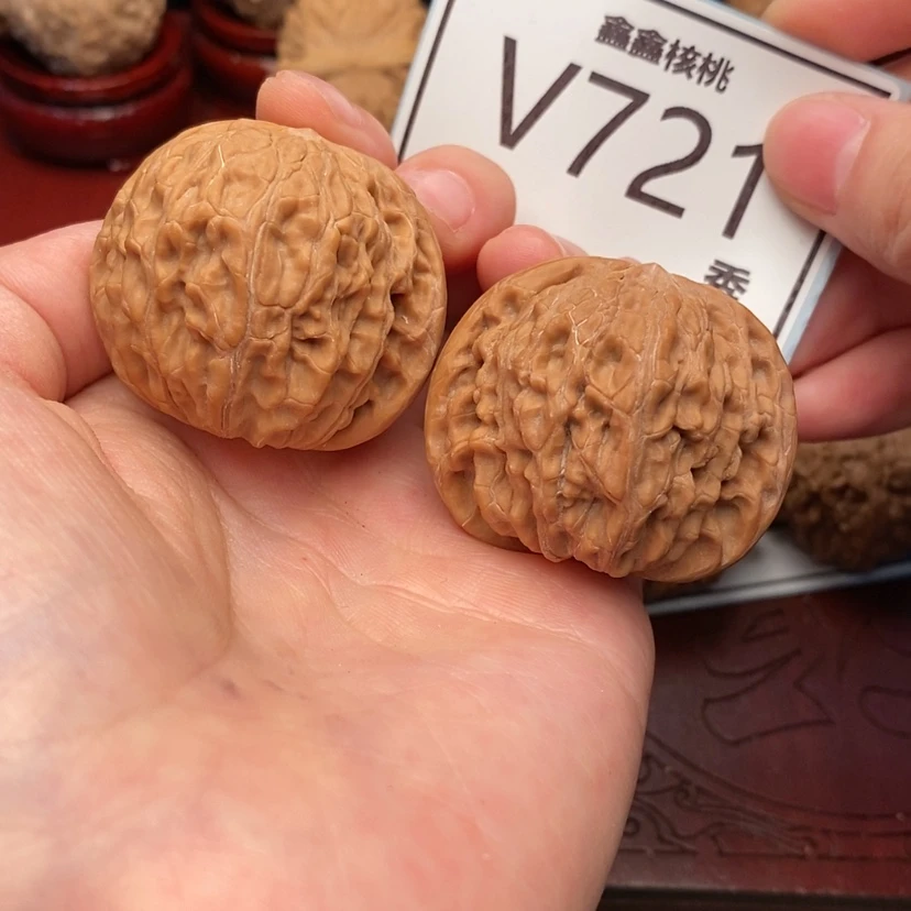 【闪购商品】文玩核桃把件山地正磨40