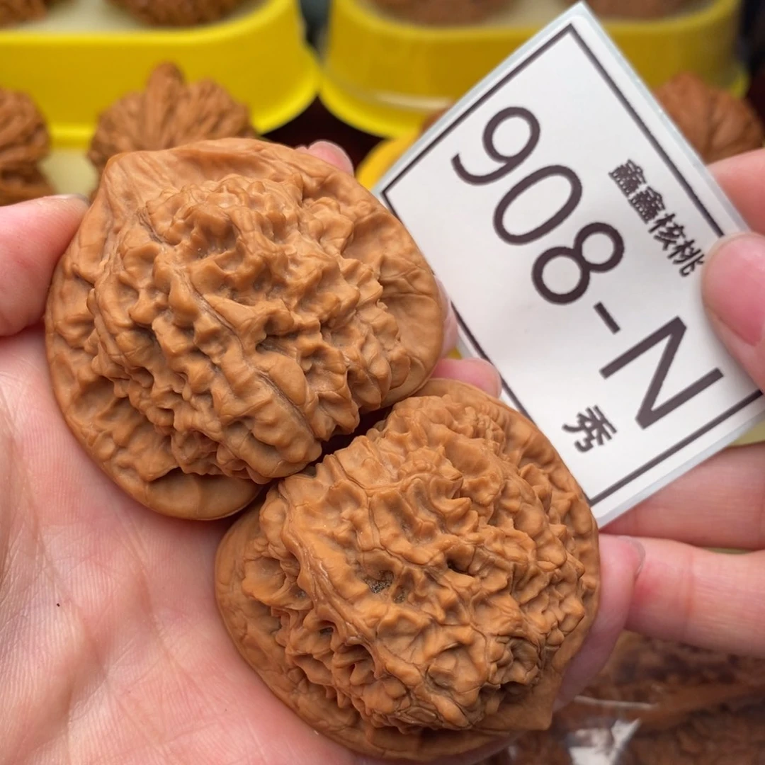 文玩核桃把件官帽47……