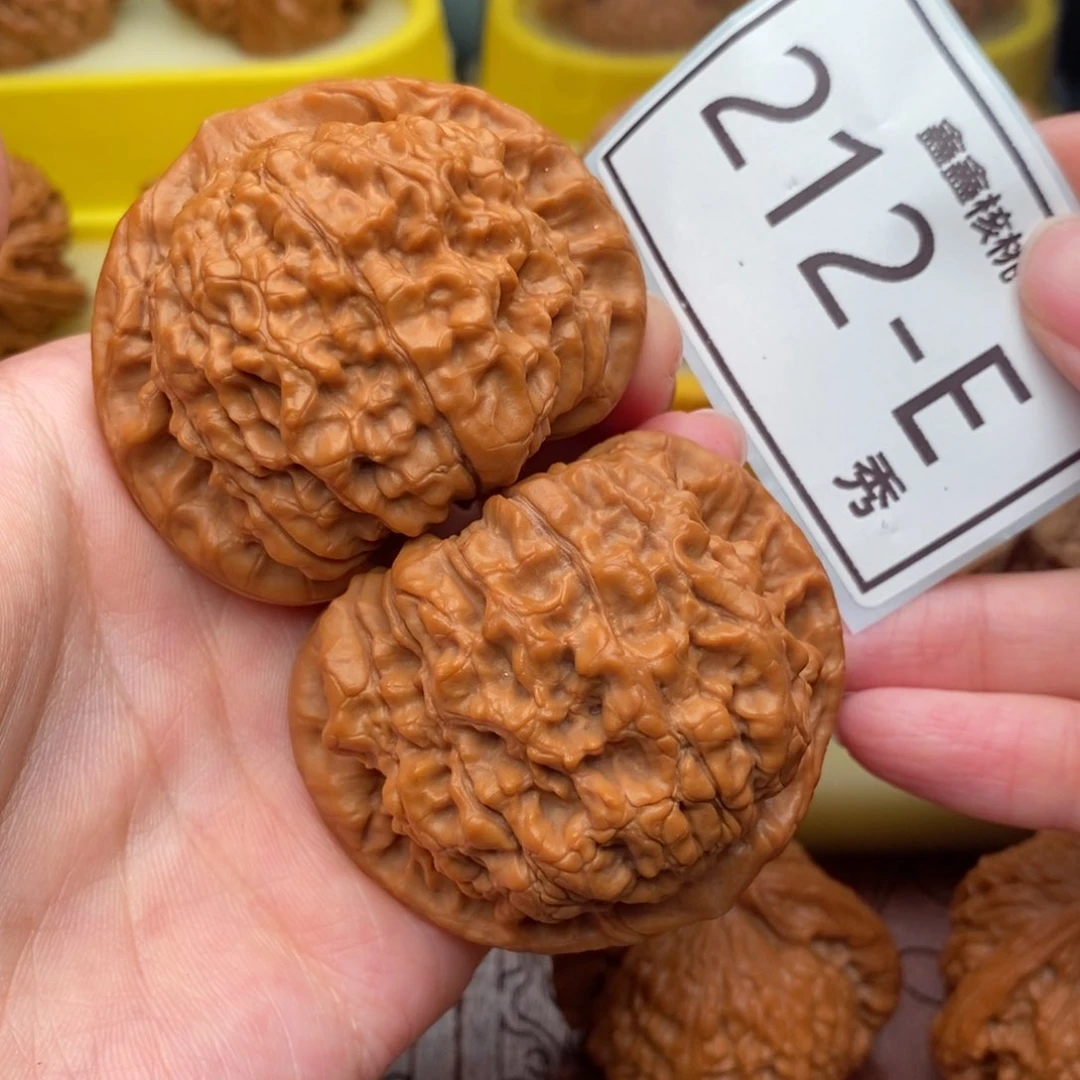 文玩核桃把件官帽53……