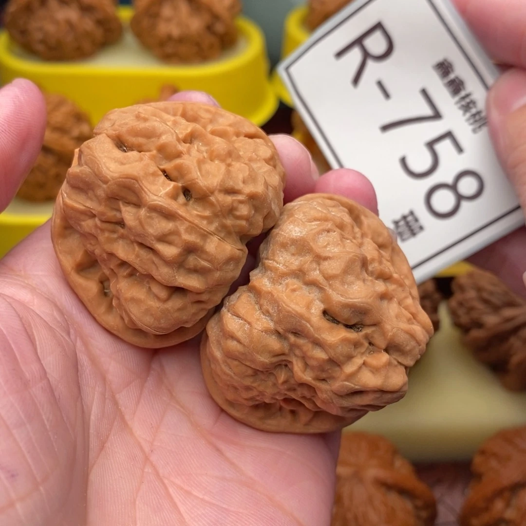 文玩核桃把件开背蛙42