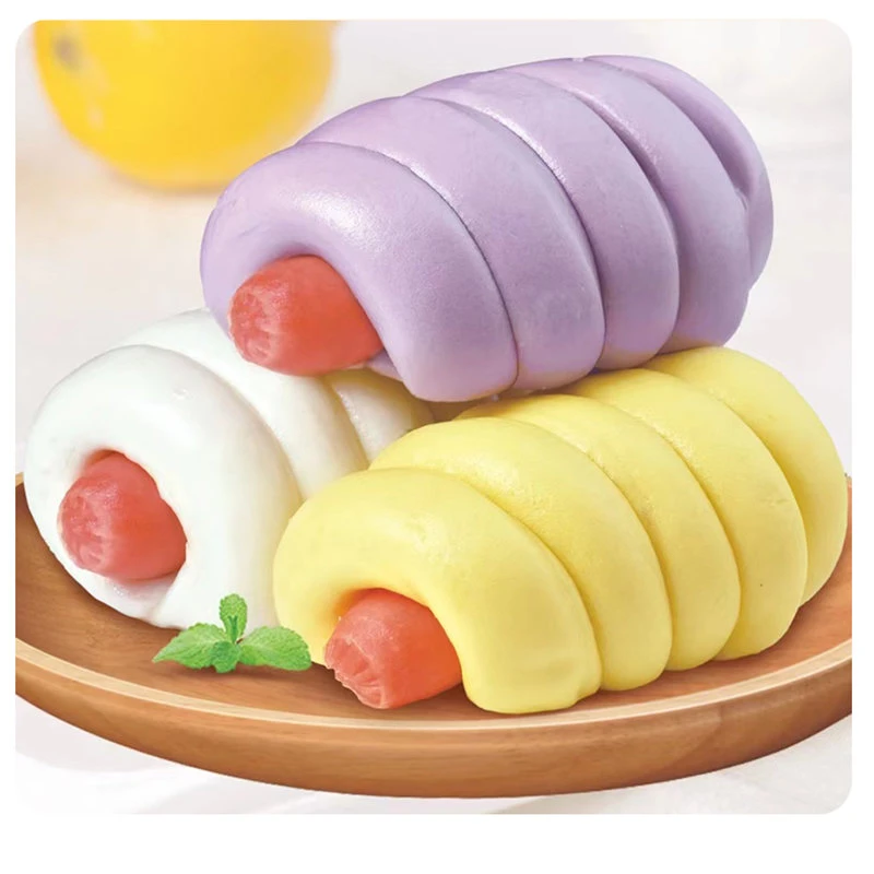 红甲传统手工热狗卷方便早餐肠见面健康美味（混合口味）