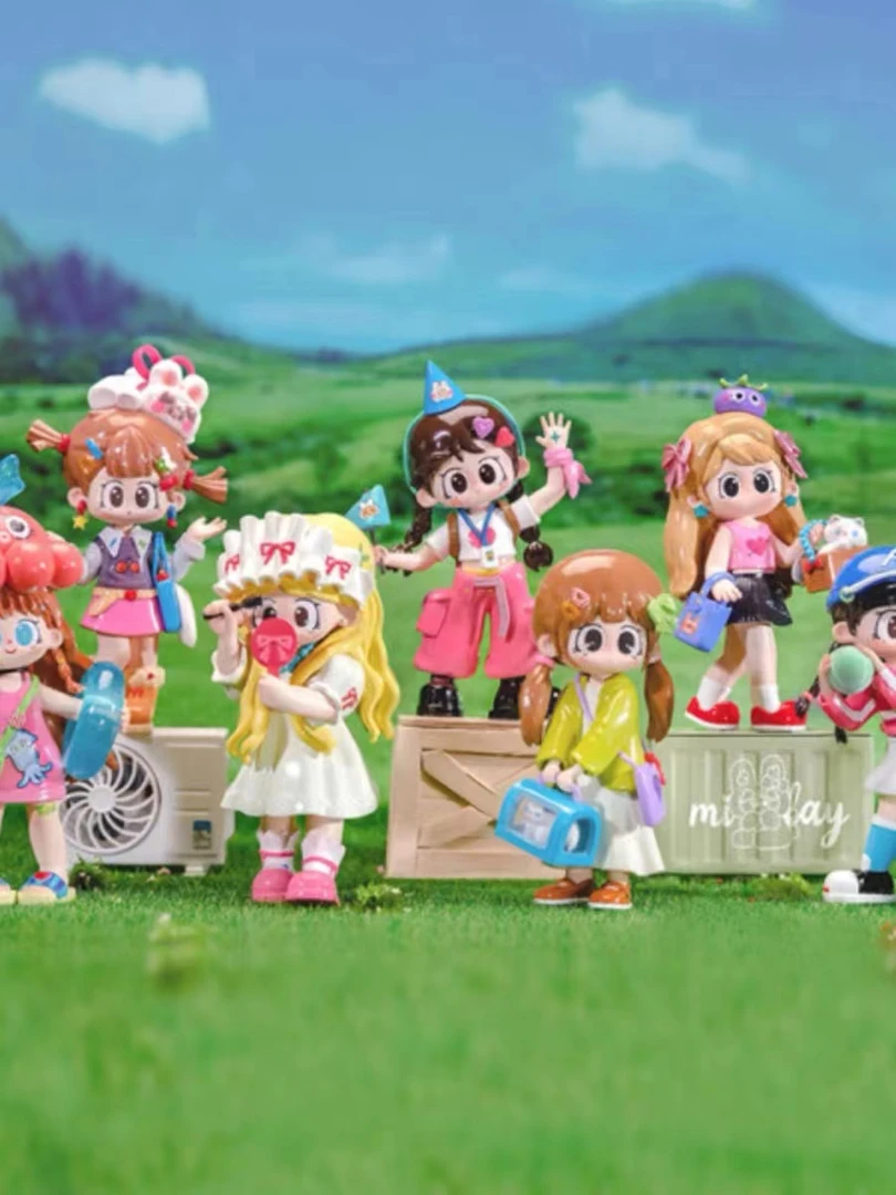 【拆盒】miiay蜜啦少女综合征系列盲盒手办潮玩摆件