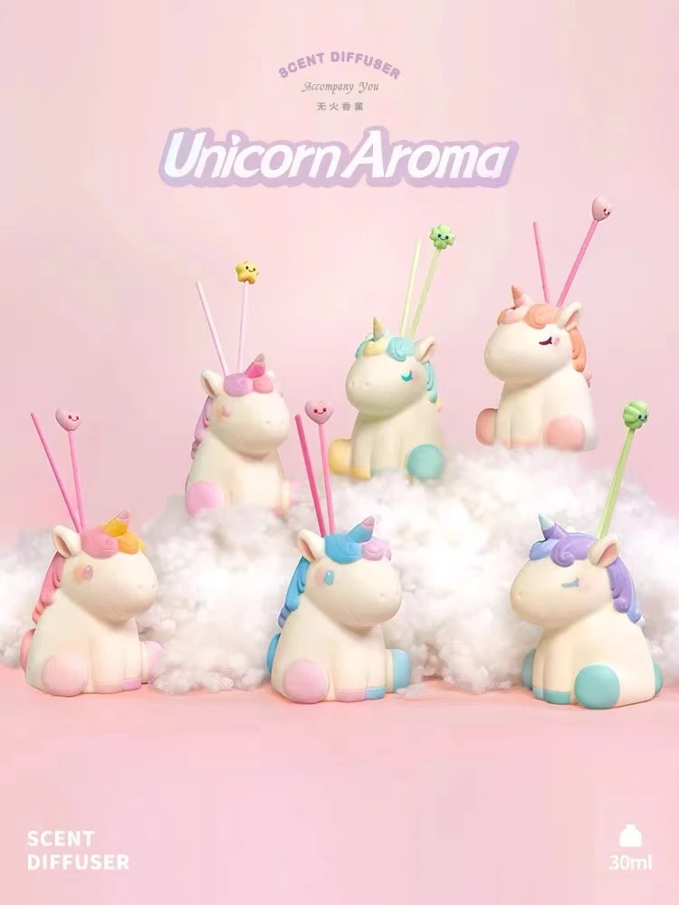 【拆袋】独角兽梦境香气系列盲盒香薰桌面摆件