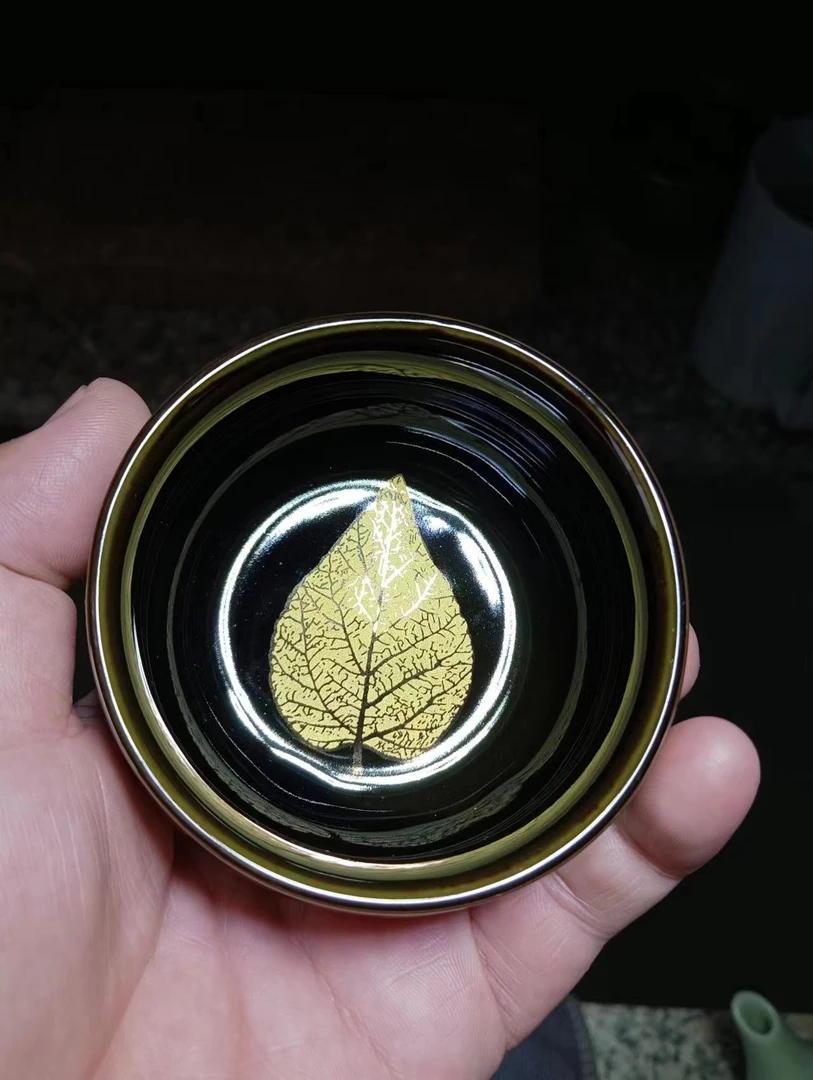 千里江山品茗茶器茶具，家用泡茶杯，喝茶主人杯