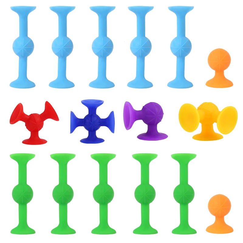 家庭公司活动聚会用吸盘飞镖投掷玩具亲子互动玩具软积木