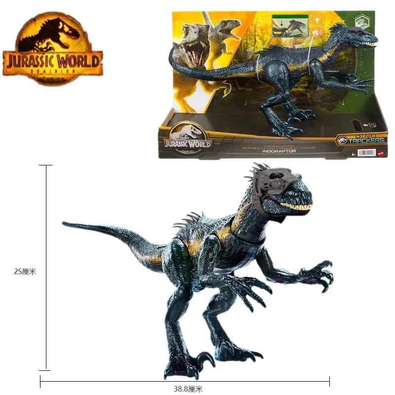 正品侏罗纪世界声效暴虐迅猛龙HKYII战斗恐龙男孩互动过家家玩具