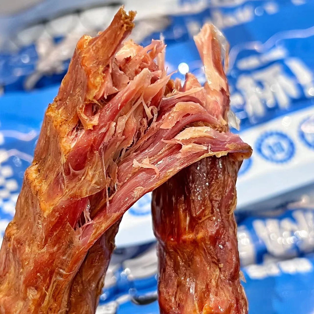 【鸭脖4根】1根70g 传统风干新鲜零食香辣解馋开袋即食方便美味独立