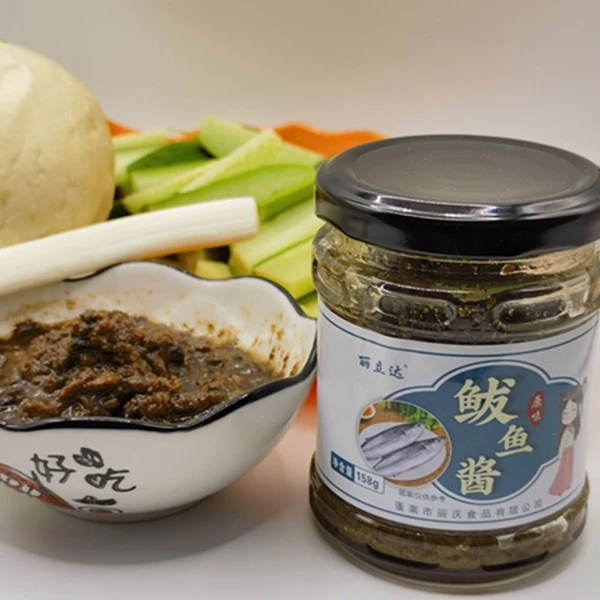 渤海深海新鲜鲅鱼酱鲜虾酱开瓶即食鲜香可口下饭拌饭蘸酱3瓶装