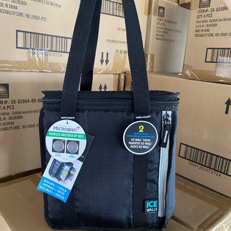 专柜正品户外冷热两用野餐包肩带冷藏3.5L保温包午餐便当保温盒