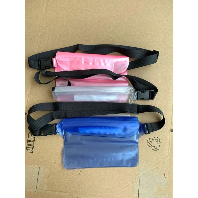 外单三层防水袋潜水套游泳漂流温泉手机包浮收纳密封袋防水腰包