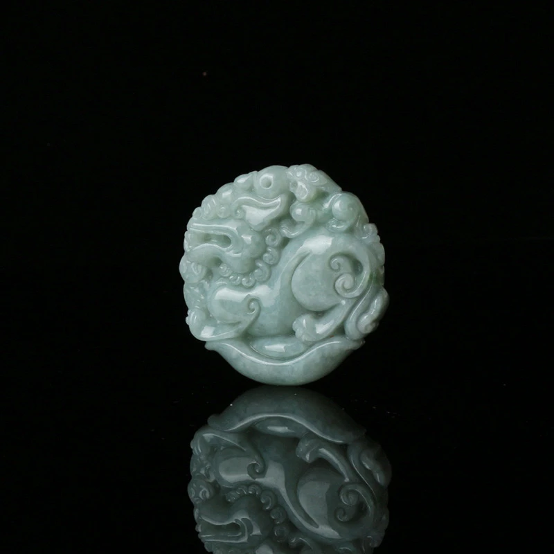 非金属玻璃吊坠 麒麟 时尚饰品吊坠 1