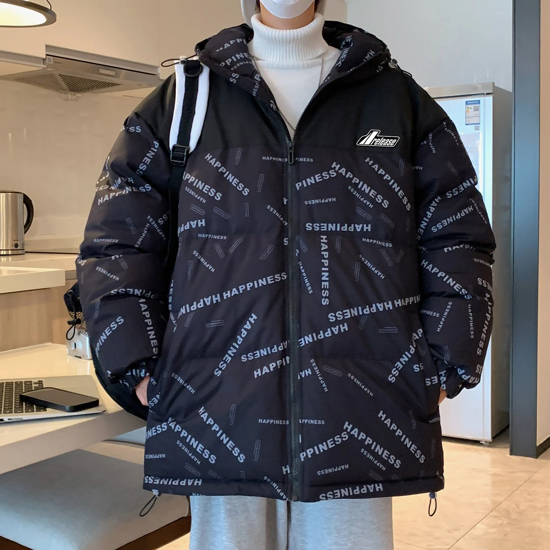 迈特优棉服男士2023新款秋冬季晋江棉衣港风加厚棉袄保暖冬装外套