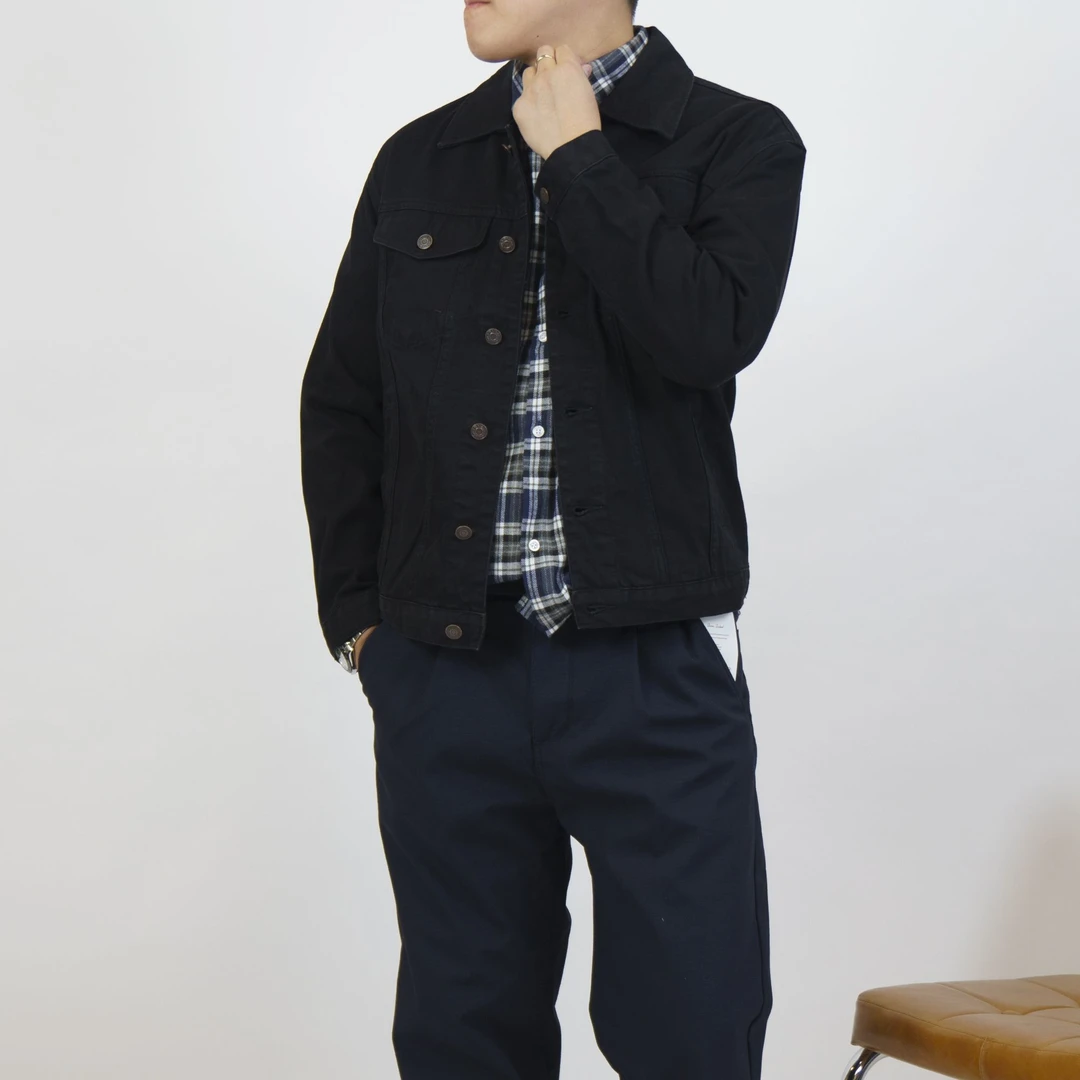 J瓦特重磅硬汉复古原牛【秋冬重工牛仔外套】秋冬休闲男女潮流外套