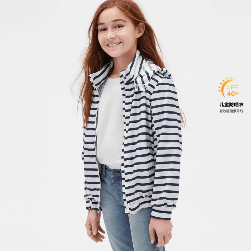 女童春秋季洋气连帽防晒衣541679儿童可爱甜美上衣