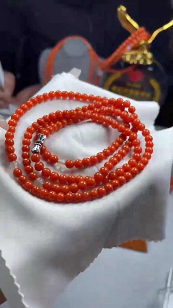 【闪购商品】南红玛瑙108未镶嵌保山冷水河4+